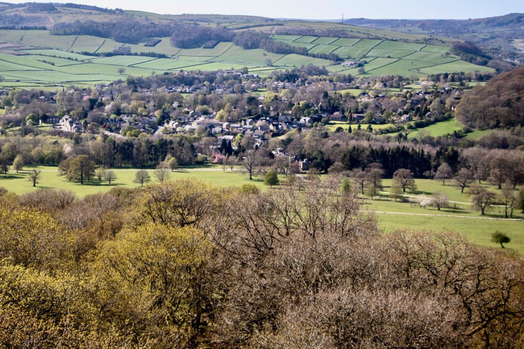 View of Baslow Village